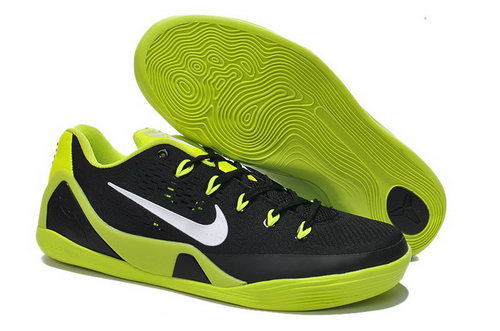 Mens Nike Zoom Kobe 9 Shoes Black Green White Norway